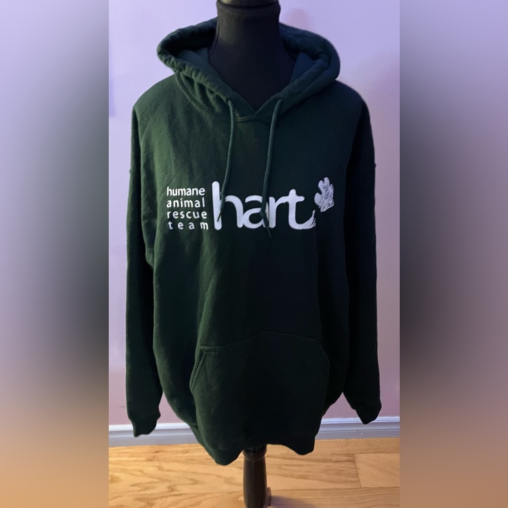 Dark green HART hoodie size L